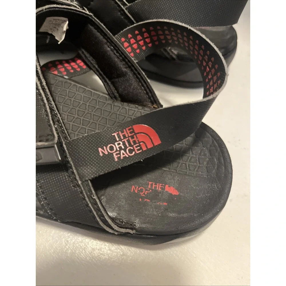 The‎ North Face Sandals Black Mens 11 HooknLoop Straps Open Toe Hydrotrak